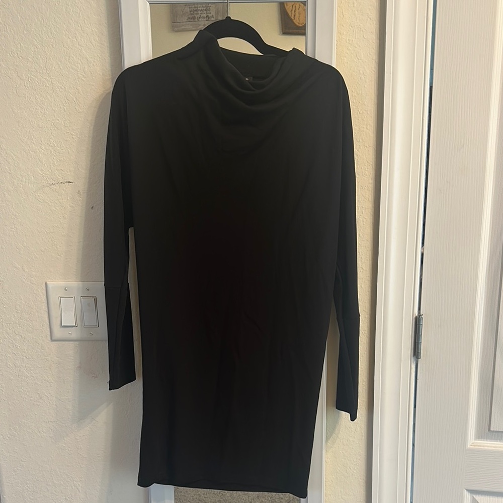 Stylish Black Long Sleeve Dress